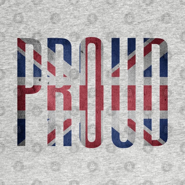 Distressed Proud British Flag by musicanytime